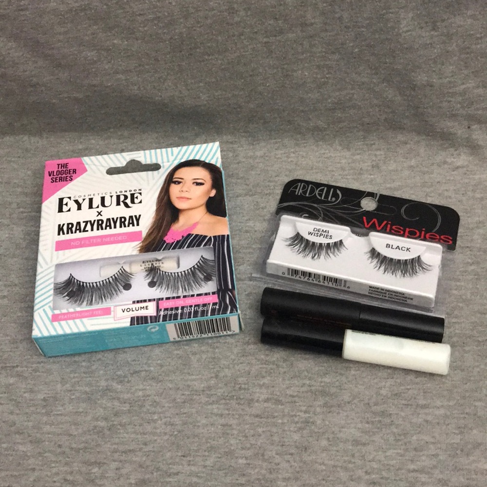 Eylure and Ardell Lashes w/ Duo Lash Glue